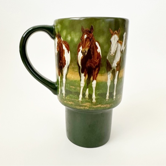 LANG Mugs Other - Lang Pint Size Tall Horse Equestrian Cup Holder Coffee Mug